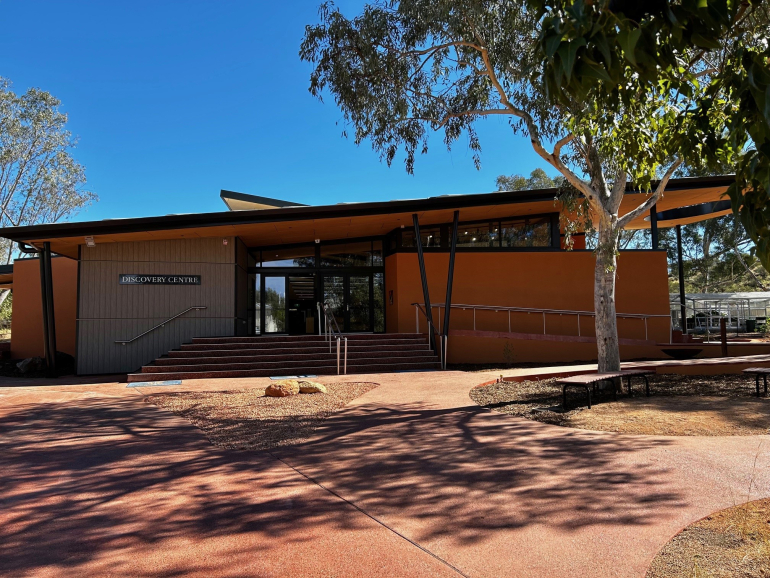 The Discovery Centre at St Philip’s College in Alice Springs, which includes the Sustainability Learning Centre